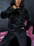 Warm suit "Mājīgais" - black